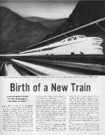 "Birth Of A New Train," Page 5, 1955